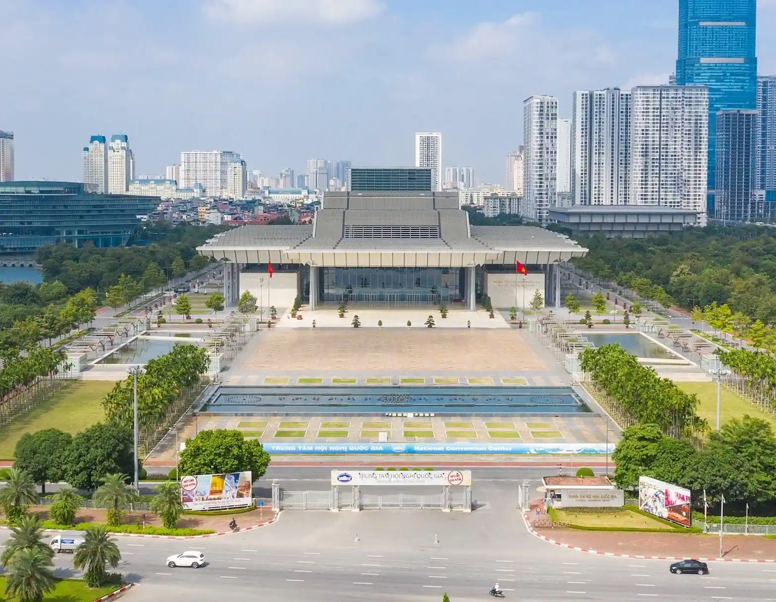 The President Park ở hữu vị trí ngay gần Trung tâm hội nghị Quốc Gia