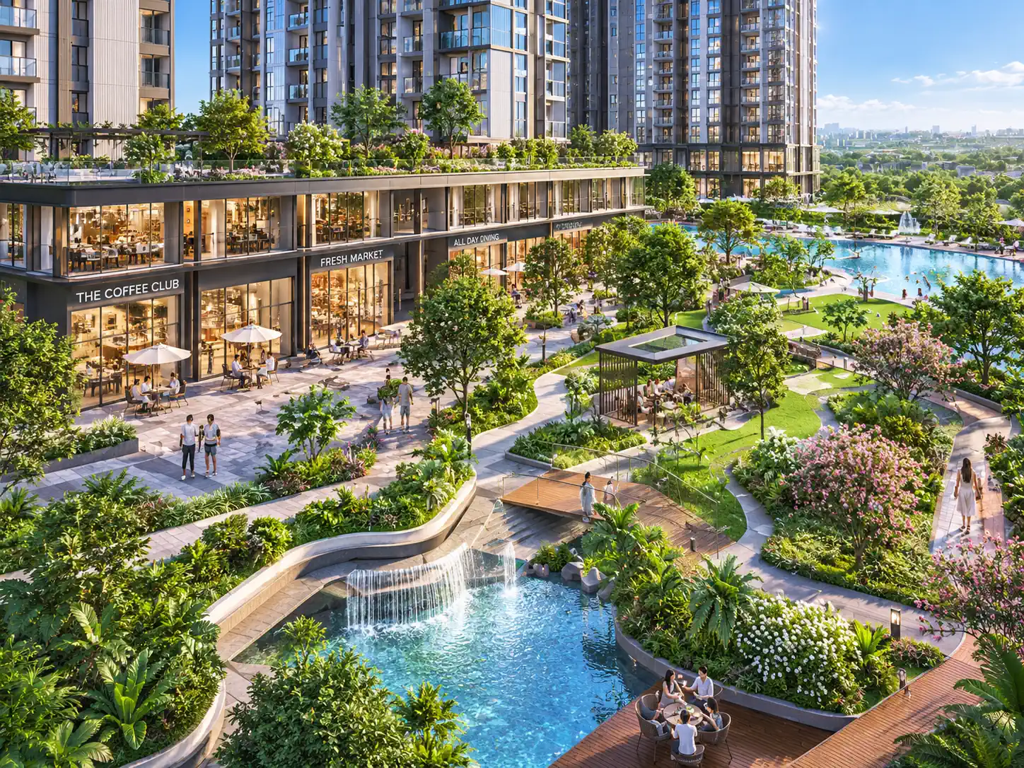 Khối đế thương mại The CityOn